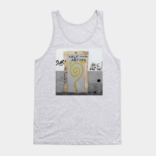 Help Artists - Have a good day! Graffiti Tank Top